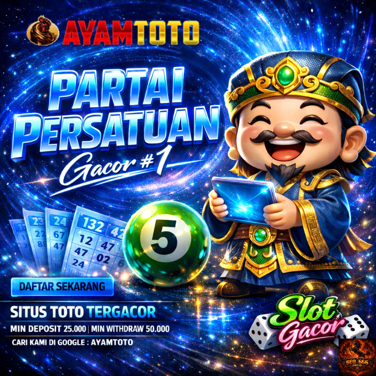 AYAMTOTO? Partisipan Bandar Resmi Slot Gacor Bersama Toto Slot Andalan Sejuta Umat!